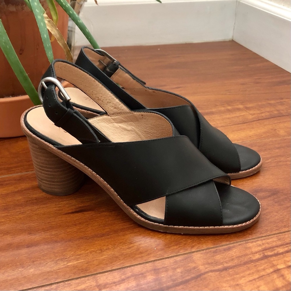 Madewell Crisscross Heeled Sandals